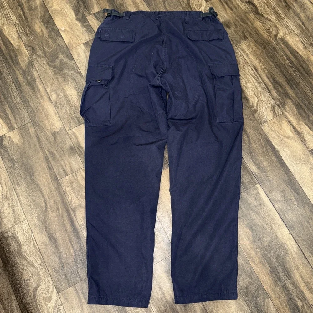 PROPPER Tactical Pants Cargo Utility Ripstop Adjustable Men's Sz XL/L Navy Blue